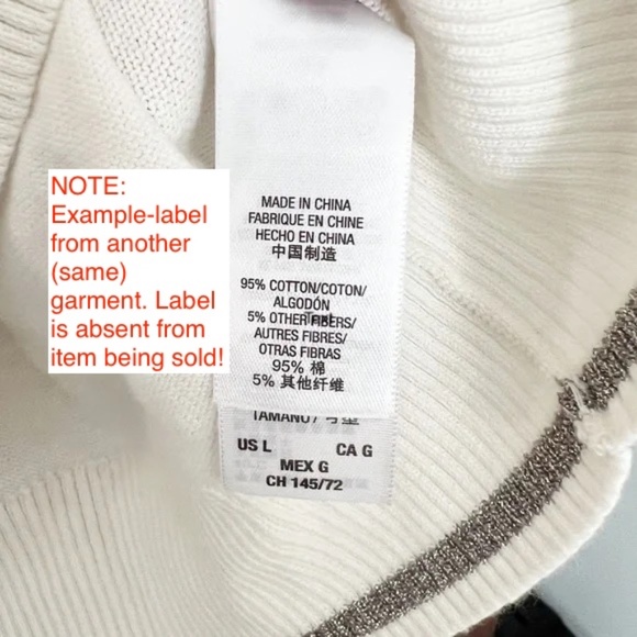 VINTAGE-Rare Girl's Juicy Couture Cheetah Pullover Sweater Sz 12/14 XL - Picture 6 of 6